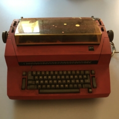Schreibmaschine aus dem Vorlass von Günter Eichberger